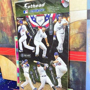 NEW LOS ANGELES LA DODGERS FATHEAD MLB TEAM SET MATT KEMP ETHIER KERSHAW